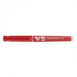Roller Pilot Hi-Techpoint V-5 rosso ricaricabile