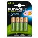 Pile ricaricabili Duracell HR6 cf.4pz Stilo