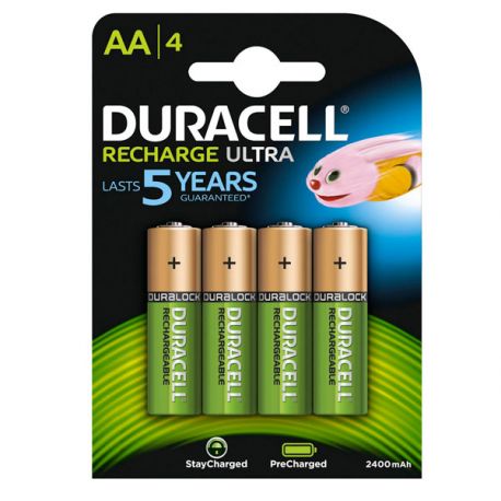 Pile ricaricabili Duracell HR6 cf.4pz Stilo