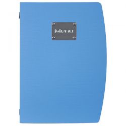 Porta Menu' Rio Securit A4 blu