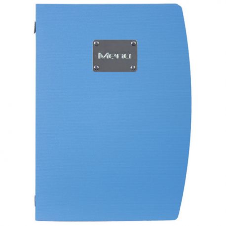 Porta Menu' Rio Securit A4 blu