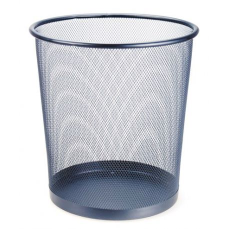 Cestino rete metallo nero