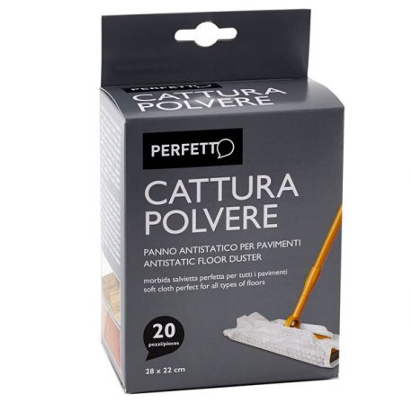 Pannopolvere antistatico Perfetto 22x28 cf.20pz