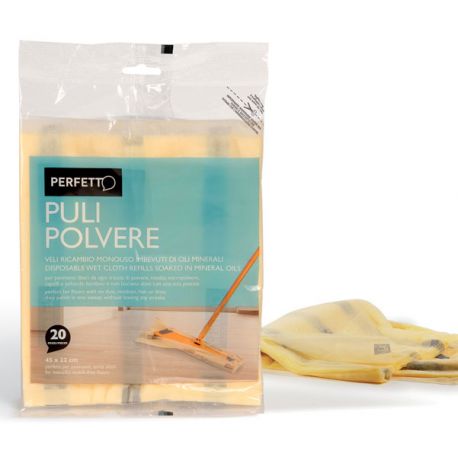 Ricambio retine Pulipolvere Perfetto 45x22cm cf.20pz
