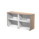 Armadio basso doppio FORMA 163x43x81h ciliegio