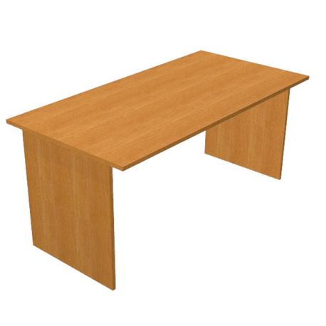 Scrivania FREE 140x80cm f.melam. noce chiaro