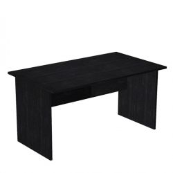 Scrivania FREE 140x80cm f.melam. nero venato