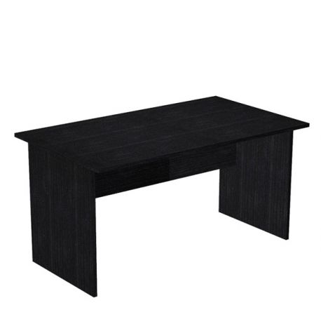 Scrivania FREE 140x80cm f.melam. nero venato
