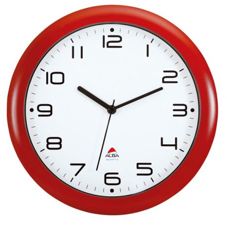 Orologio Hornew Alba Da Parete diam.30 Rosso