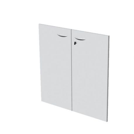 Coppia ante basse FREE 80x67h serr. grigio