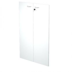 Coppia ante medie FREE 80x115h serr. bianco