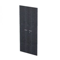 Coppia ante alte FREE 80x175h serr. nero venato