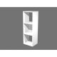 Libreria SQUARE 3cas. 36x29x104h bianco
