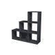 Libreria SQUARE 6cas. a D 104x29x104h nero venato