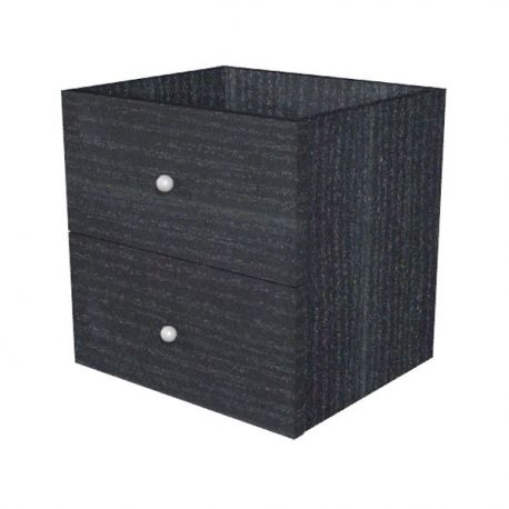 Cassetti per SQUARE 2pz nero venato