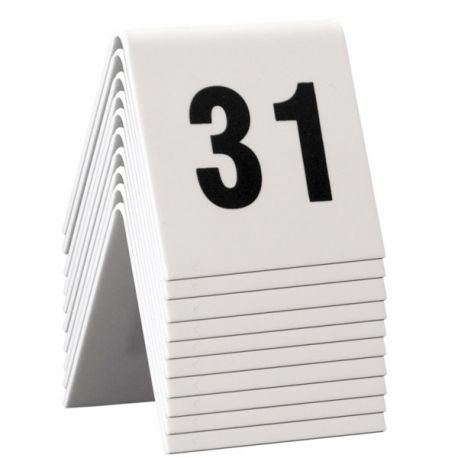 Segnaposto Securit Tavoli Set Da 31 A 40 Cf.10