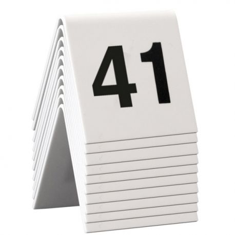 Segnaposto Securit Tavoli Set Da 41 A 50 Cf.10