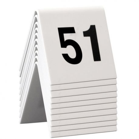 Segnaposto Securit Tavoli Set Da 51 A 60 Cf.10