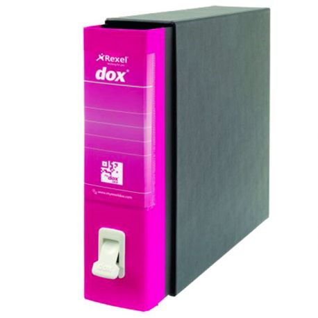 Registratore Dox 2 262 protocollo dorso cm 8 fucsia