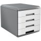 Cassettiera 4 cassetti MYDESK Arda bianco