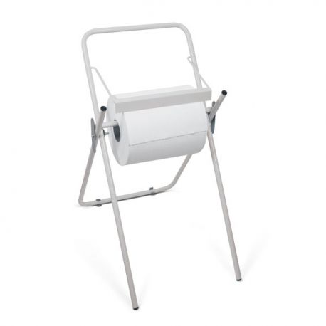 Portarotolo in metallo da terra