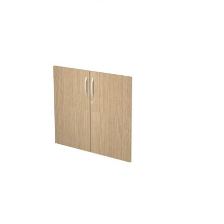 Coppia ante SOLIDA x mob. basso rovere