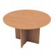 Tavolo riun. tondo FREE diam.120cm noce chiaro