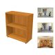 Libreria bassa ARCHIVE 76x32x82h noce chiaro