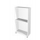 Libreria bassa ARCHIVE 40x32x82h bianco