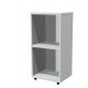 Libreria bassa ARCHIVE 40x32x82h grigio