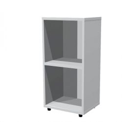 Libreria bassa ARCHIVE 40x32x82h grigio