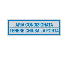Etich.indicaz. interni mm165x50 ARIA CONDIZIONATA