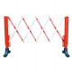 Barriera estensibile mt 2bianco rosso riflett.