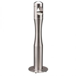 Colonna posacenere int./ est. 101cm argento Medial