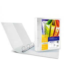 Cartella Myto TI 4 anelli diam.17mm A4 trasparente