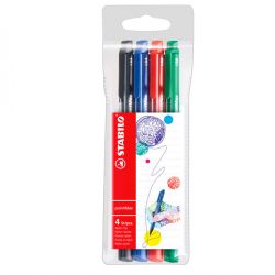 Cf.4 fineliner pointmax Stabilo 0,8mm classic