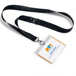 Cf.5 Portanome Durable c/cordoncino 60x90mm