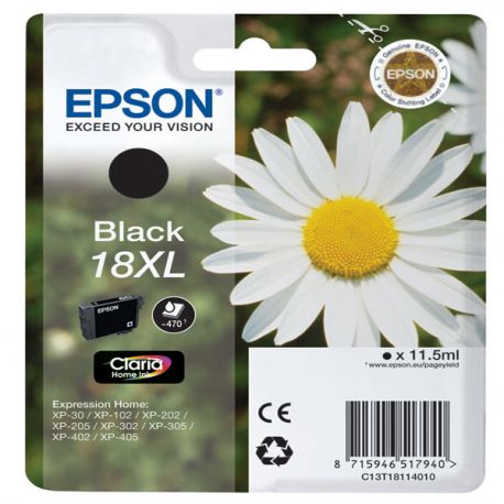 Cartuccia Epson T18114010 nero 18XL