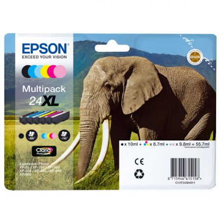 Multipack Epson T24384010 24XL 6pz