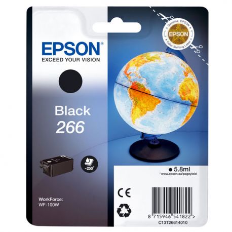 Cartuccia Epson T26614010 nera WF-100W