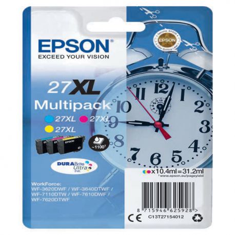 Multipack Epson T27154020 27XL C/M/Y WF-36XX
