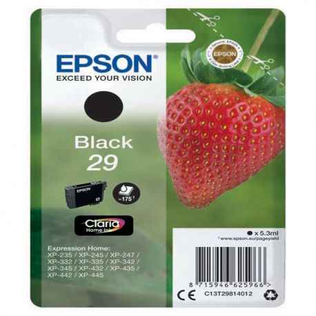 Cartuccia Epson T2981410 N.29 NERO XP235/245