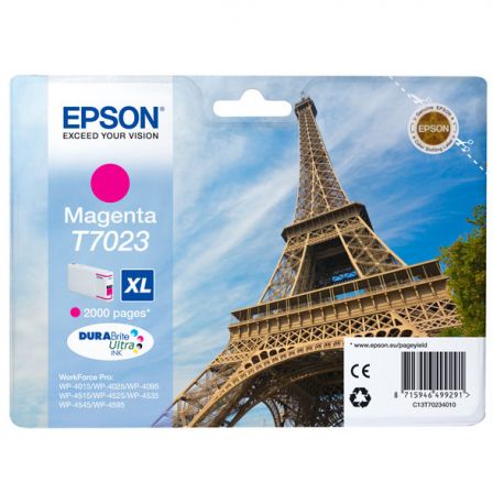 Cartuccia Epson T7023410 magenta Durabrite XL 2K