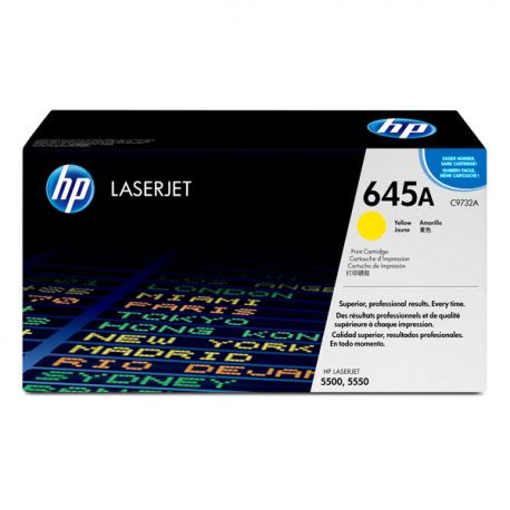 Toner HP C9732A giallo CLJ5500