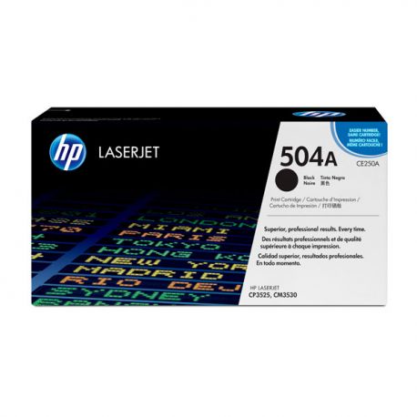 Toner HP CE250A LJ CP3525 nero 5K