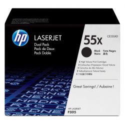 Toner HP CE255XD nero Kit 2pz.
