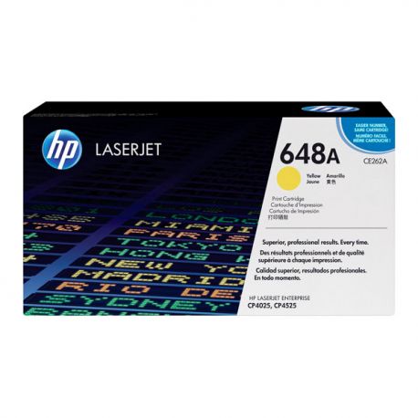 Toner HP CE262A Laserjet CP-4525N/DN giallo