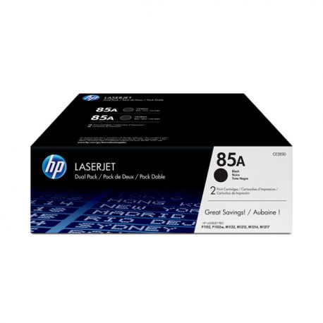 Toner HP CE285AD nero Kit 2pz.