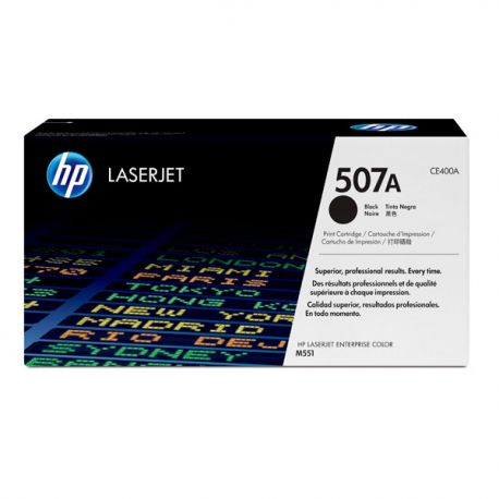 Toner HP CE400A LJ 500/ 575/551 nero N.507A