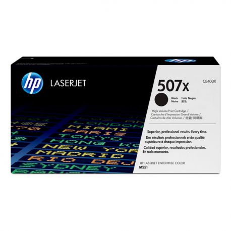 Toner HP CE400X LJ 500/ 575/551 nero HC N.507X
